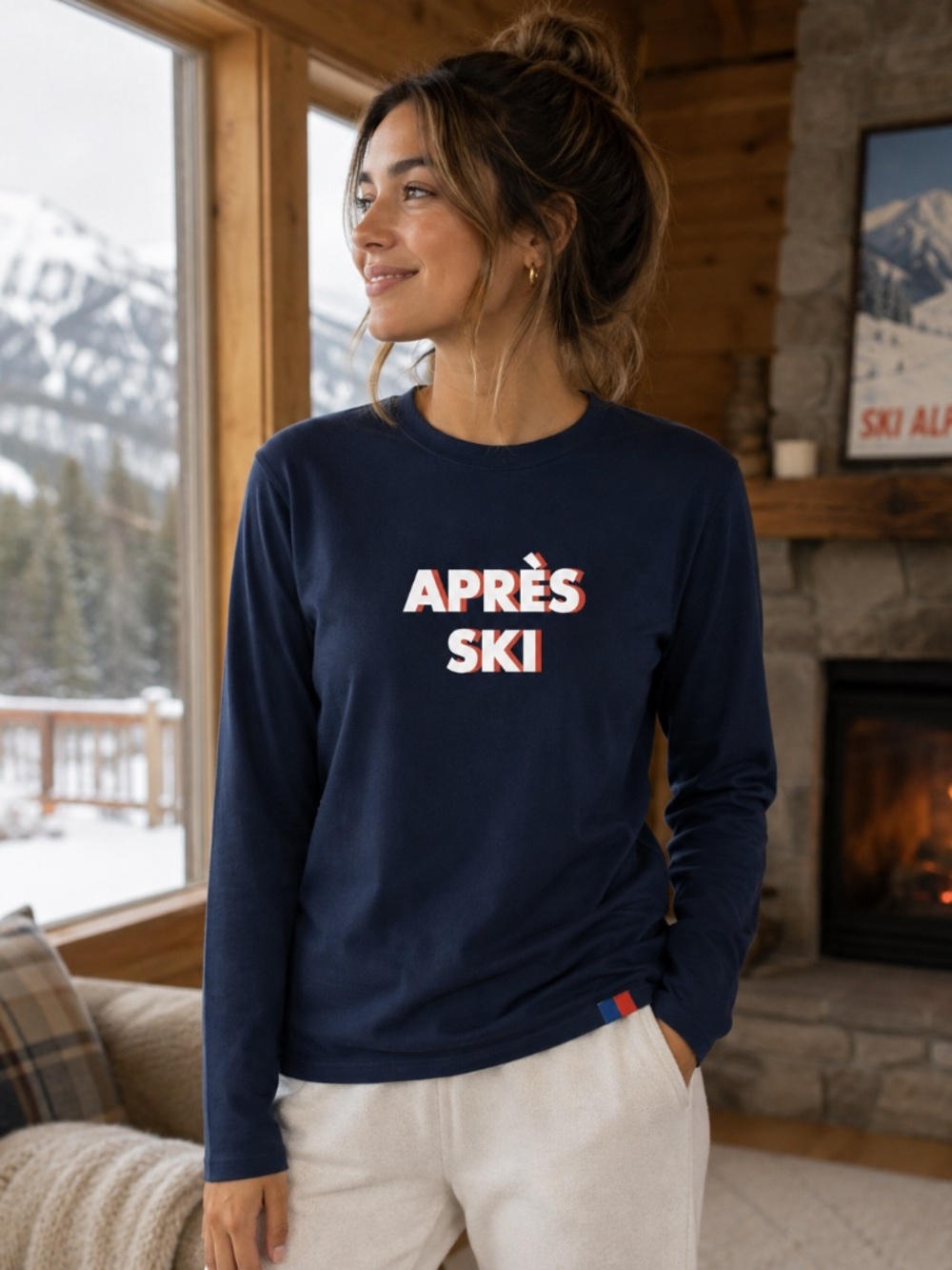 KULE Organic Cotton Apres Ski Tee